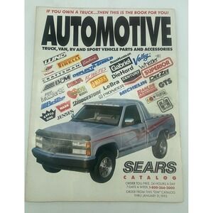 Spring 1993 Sears Automotive Parts Accessories Catalog - Trucks Vans RV Sports
